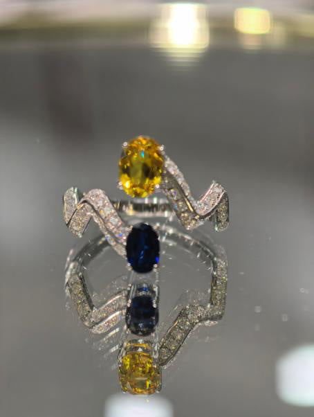 Luxe Heirloom Ring - Royal Blue #6