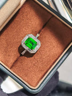Luxe Heirloom Ring - Tsavorite Green