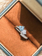 Sweetheart Ring - White Moissanite