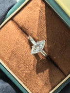 Luxe Heirloom Ring - White Moissanite