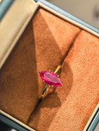 Luxe Heirloom Ring - Pigeon Blood Red #7