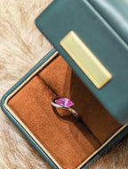 Luxe Heirloom Ring - Pink Sapphire