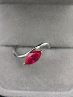 Luxe Heirloom Ring - Pigeon Blood Red