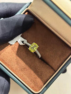 Luxe Heirloom Ring - Canary Yellow