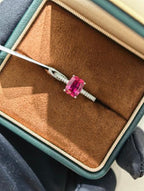 Luxe Heirloom Ring - Pigeon Blood Red