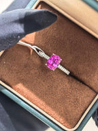 Luxe Heirloom Ring - Hot Pink
