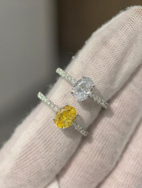 Luxe Heirloom Ring - Ice Flower White