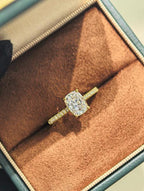 Luxe Heirloom Ring - Ice Flower White #6