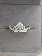 Luxe Heirloom Ring - Ice Flower White