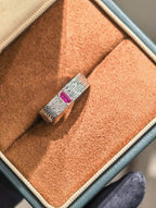 Luxe Heirloom Ring - Pigeon Blood Red