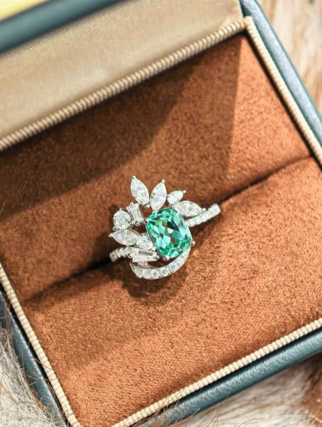 Sweetheart Ring - Mint Green