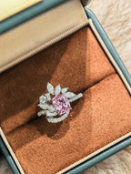 Sweetheart Ring - Padparadscha Pink